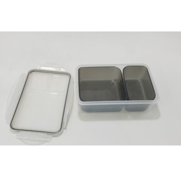 Arctic Zone Small Insulated Lunch Tote, Black Camo w/ 4 Plastic Bento Containers - Picture 2 of 6